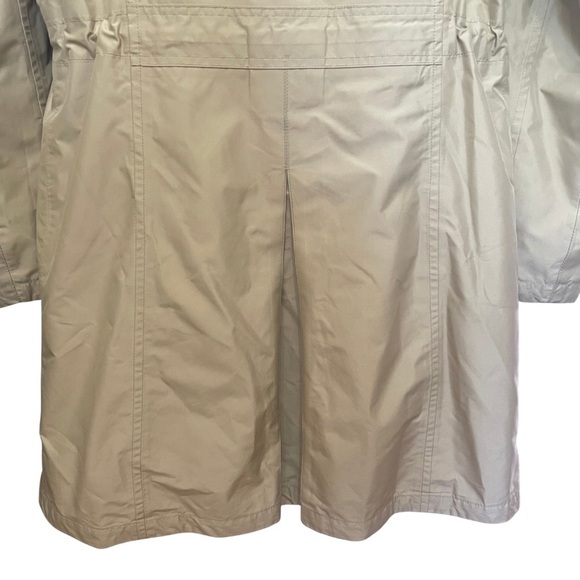 L.L. Bean Women's Tan Raincoat Sz S H2OFF Removable Lining - Picture 4 of 16